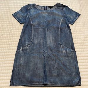 Cotton denim dress
